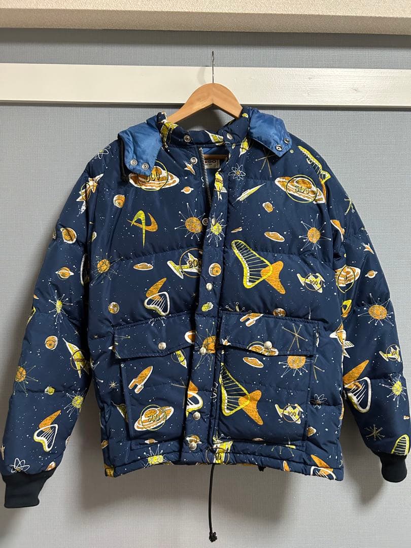 weirdo ダウンジャケット SPACE TARGET DOWN JACKET WEIRDO（ウィアード） ダウンジャケット メンズ アウター WEIRDO THE