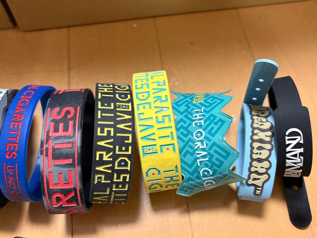 THE ORAL CIGARETTES ラバーバンド20個セット