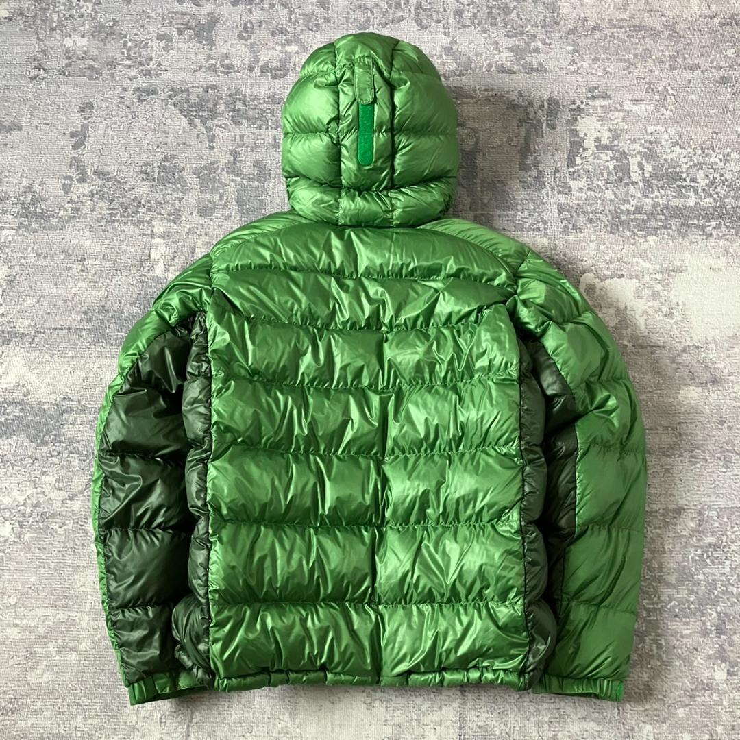 極美品】モンベル アルパインダウンパーカ ダウンジャケット 800FP 緑