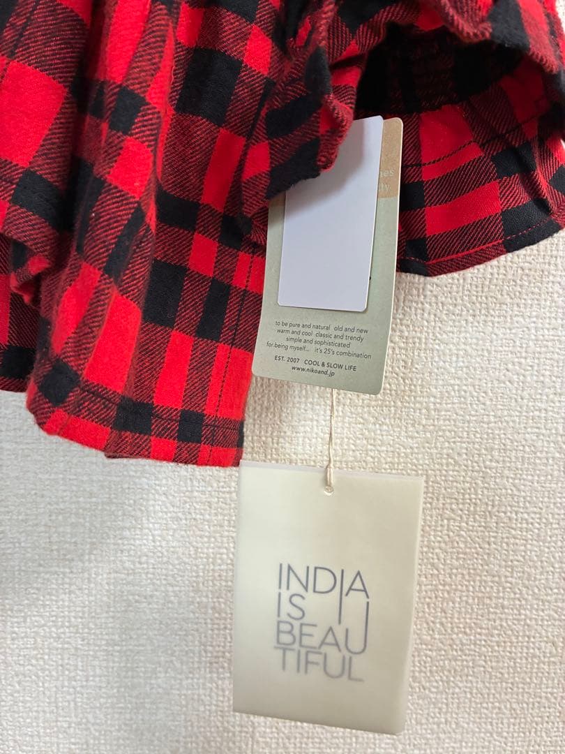 お値下げniko and…今季INDIA IS BEAUTIFUL ブラウス