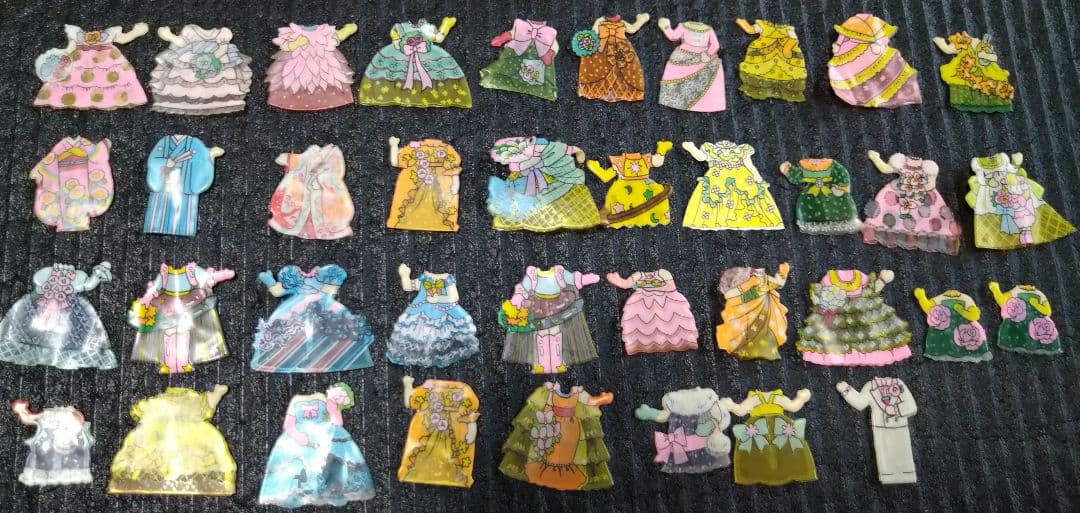 値下げ】レトロ☆グリコのおまけ☆着せ替えパピーちゃん♡大量 - メルカリ