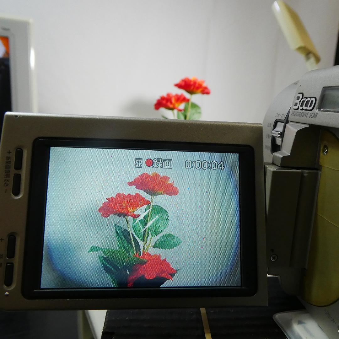 ソニーDCR-TRV900動作良好 MiniDVビデオカメラDVDダビングに最適