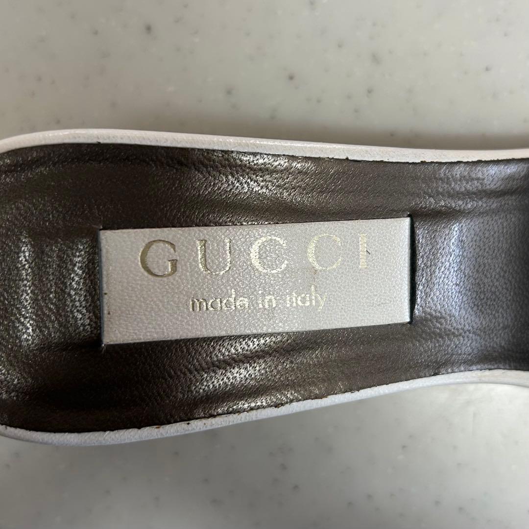 Y2K GUCCI グッチ 水色 ミュール サンダル GGキャンバス - メルカリ