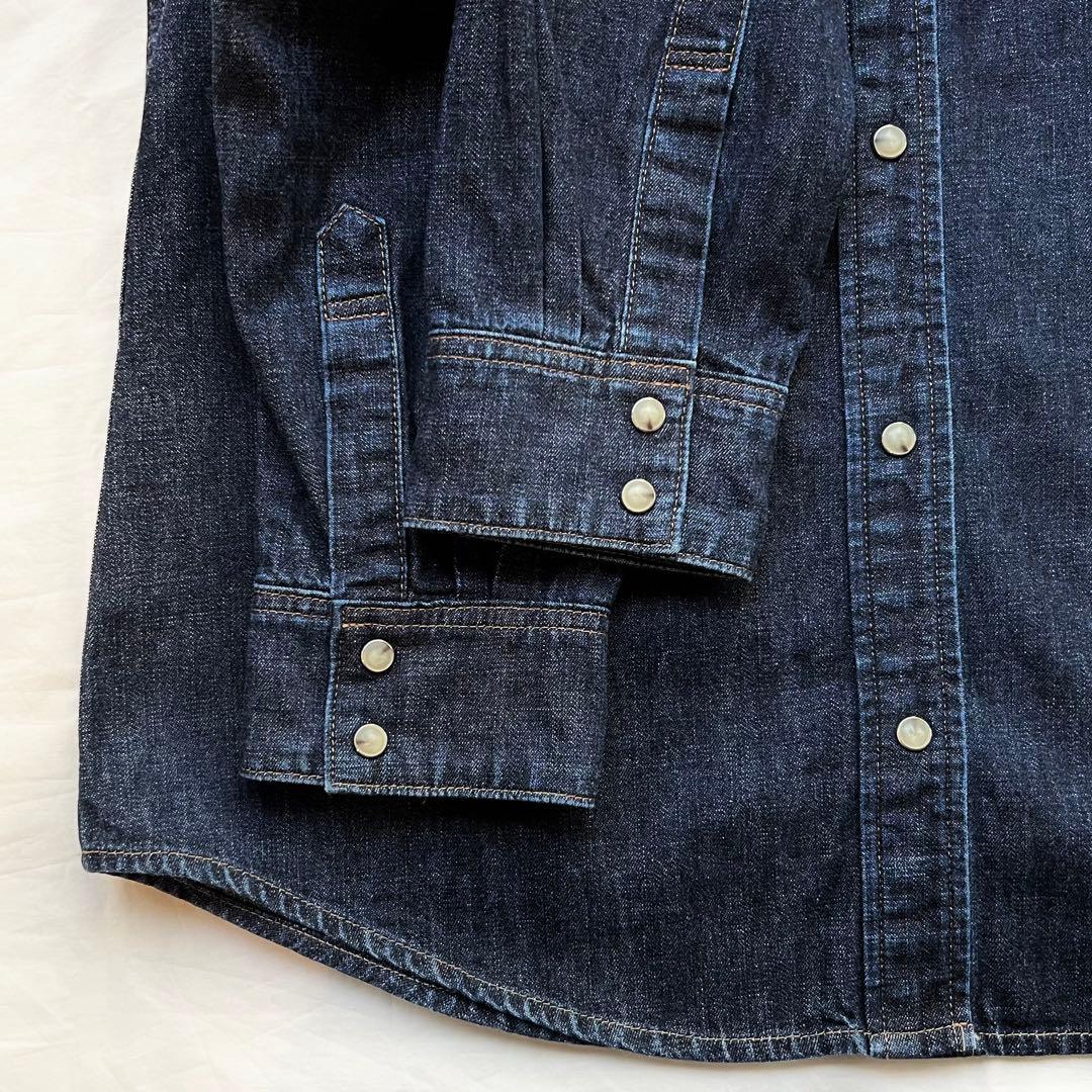 2度着用】allureville アルアバイル デニム シャツ M ダンガリー