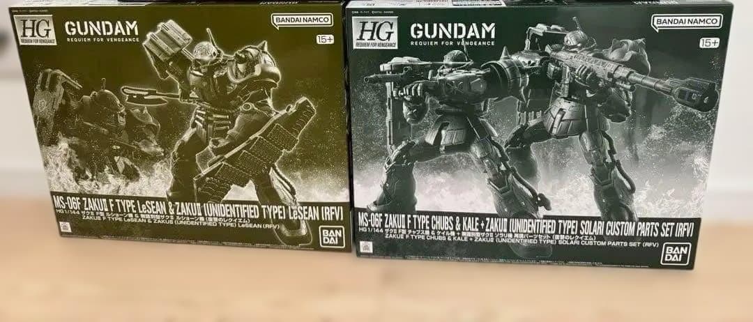 HG MS-06F ザクⅡ F型 ルショーン機 チャプス機 復讐 - メルカリ