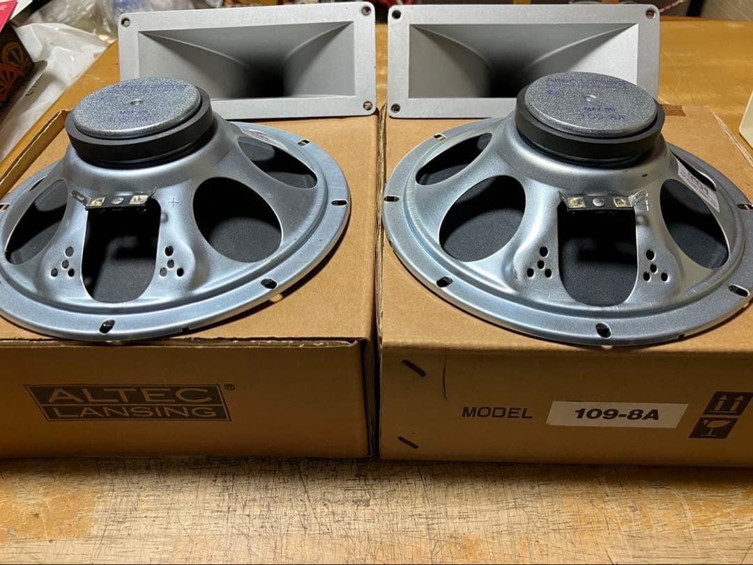 ALTEC 109-8A 使用 国産ホーンドライバー+国産古箱 - メルカリ