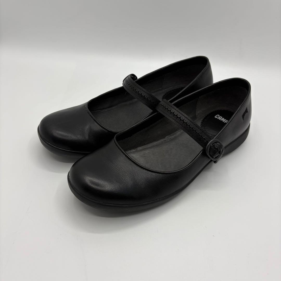 CAMPER スパイラルコメット メリージェーン 37 ブラック 美品 - メルカリ