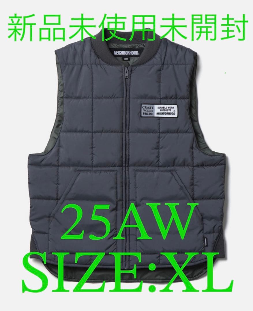 トップス NEIGHBORHOOD REVERSIBLE PADDED VEST XL Neighborhood Reversible Padded Vest | Men | SVD