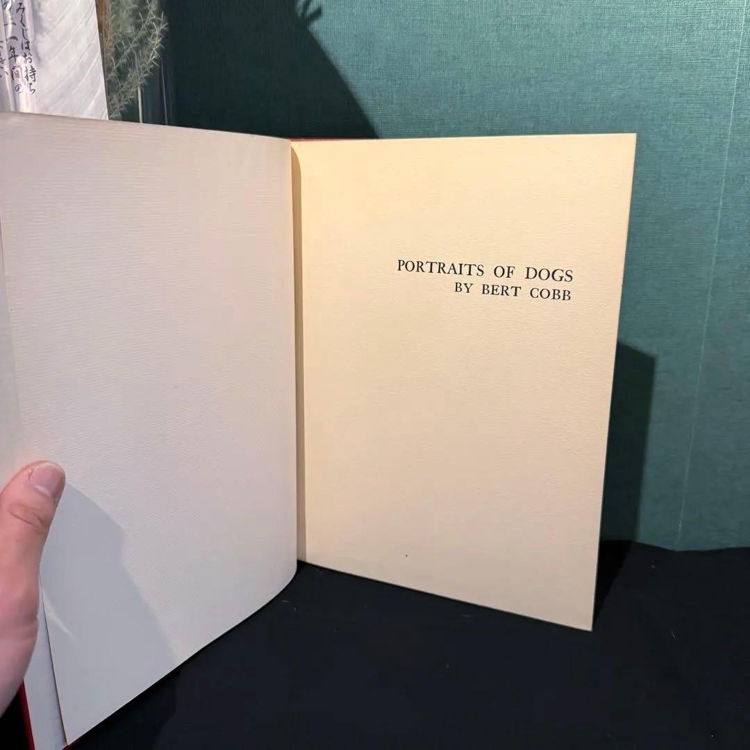 1931年出版 エッチング 犬 BERT COBB アメリカ - アート・デザイン