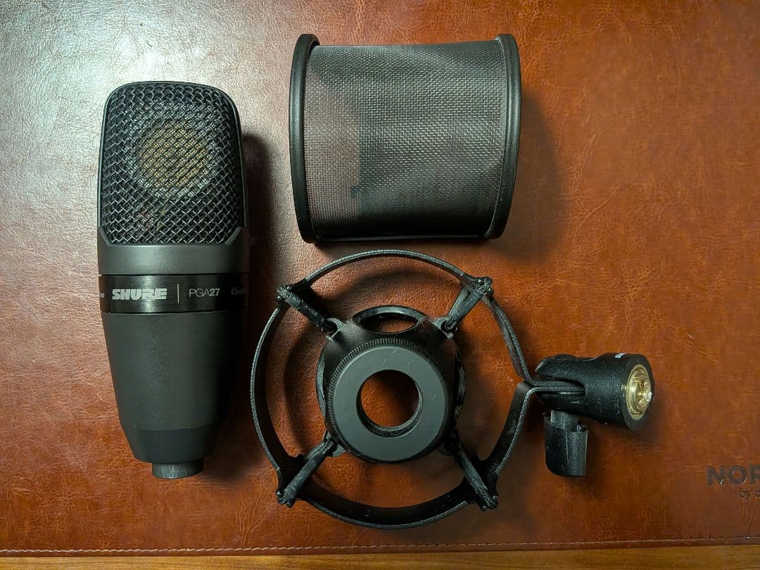 SHURE PGA27-LC コンデンサーマイクセット　付属品あり Amazon.com: Shure PGA27 Large-Diaphragm Condenser Microphone