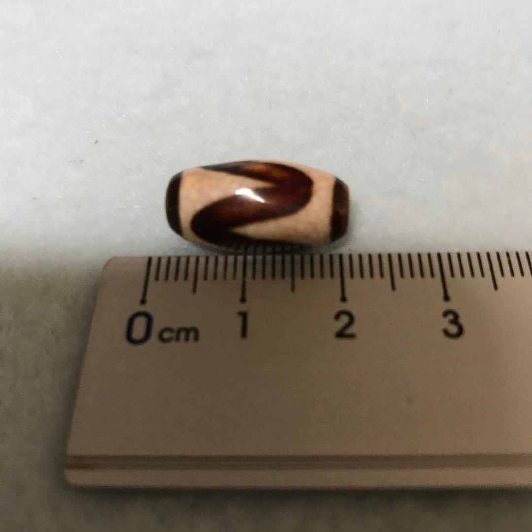 超激レア珍品‼︎ 赤龍紋 虎牙天珠 ミニサイズ - メルカリ