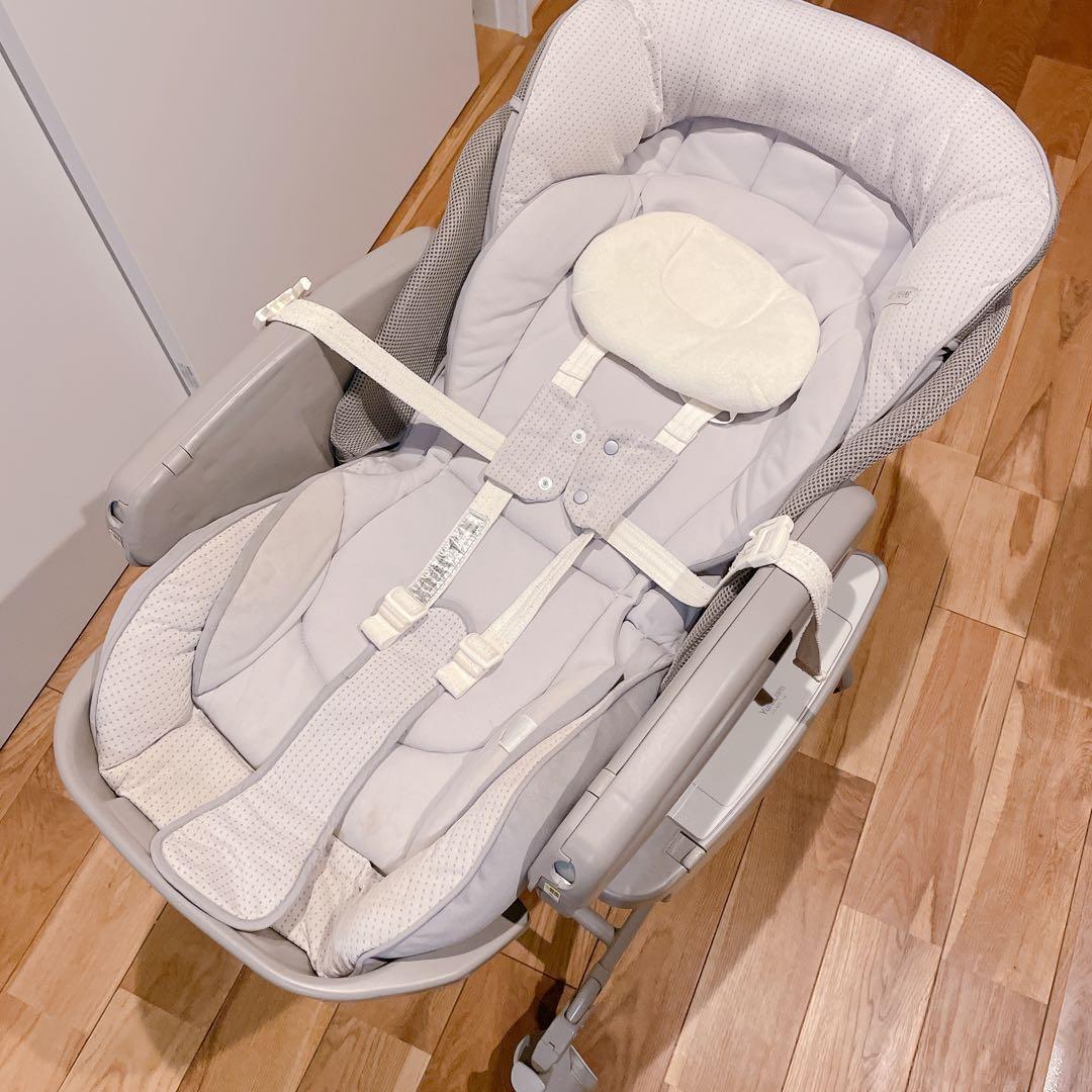 アップリカ　Aprica　ユラリズムオート　ペールグレー❣️ ユラリズム オート プレミアム AC | ベビーカー・チャイルドシートの