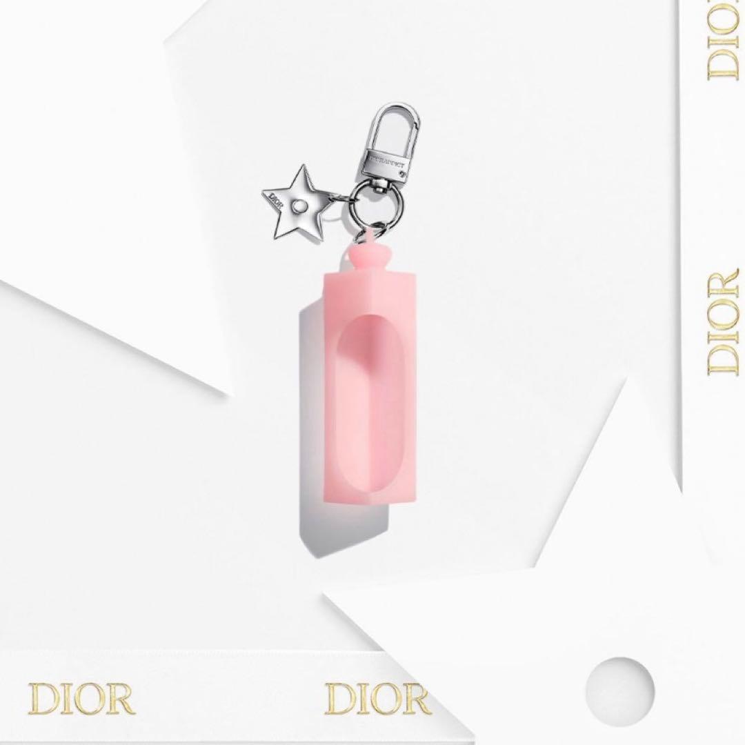 新品 DIOR ディオール アディクト リップグロウオイル & キーリング