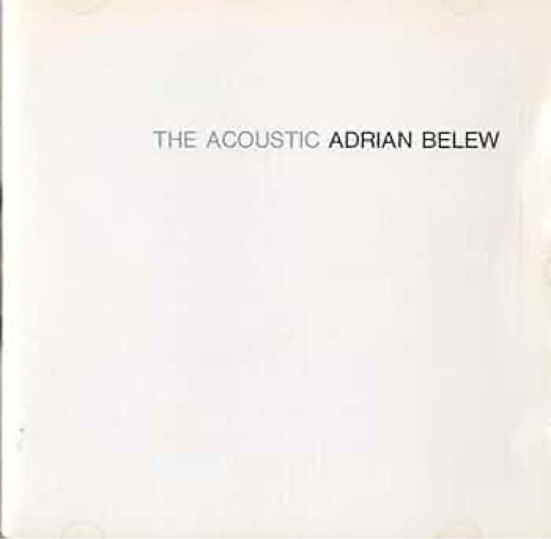 未開封エイドリアン・ブリュー／THE ACOUSTIC ADRIAN BELEW The Acoustic Adrian Belew | Adrian Belew