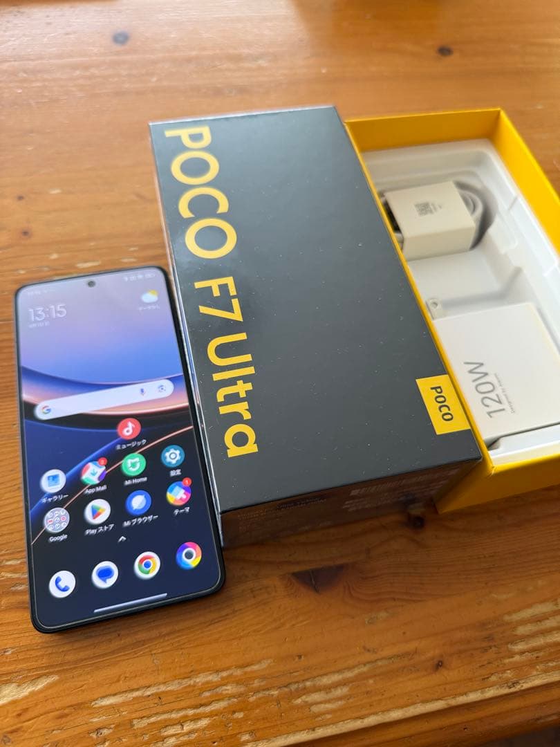 【美品開封品国内版】POCO F7 Ultra yellow 16/512GB Xiaomi POCO F7 Ultra 5G 16GB+512GB YELLOW Dual SIM Unlocked