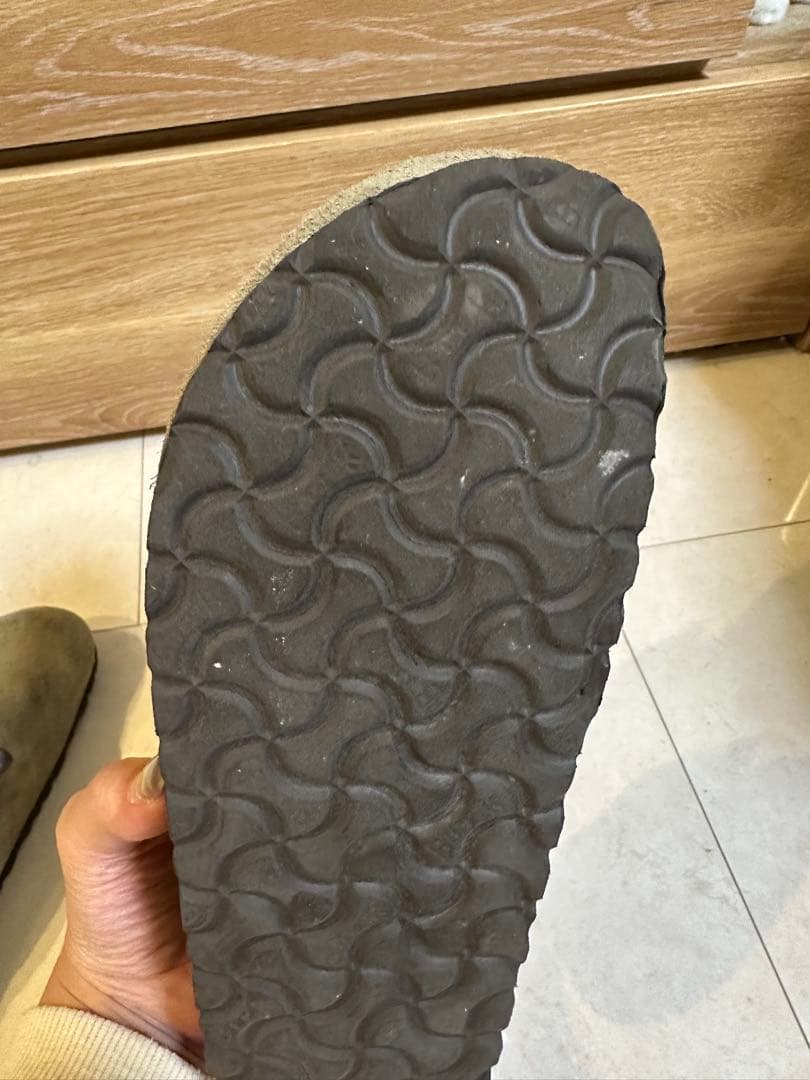 BIRKENSTOCK BOSTONトープ38 24.5cm 美品　 希少ナロー