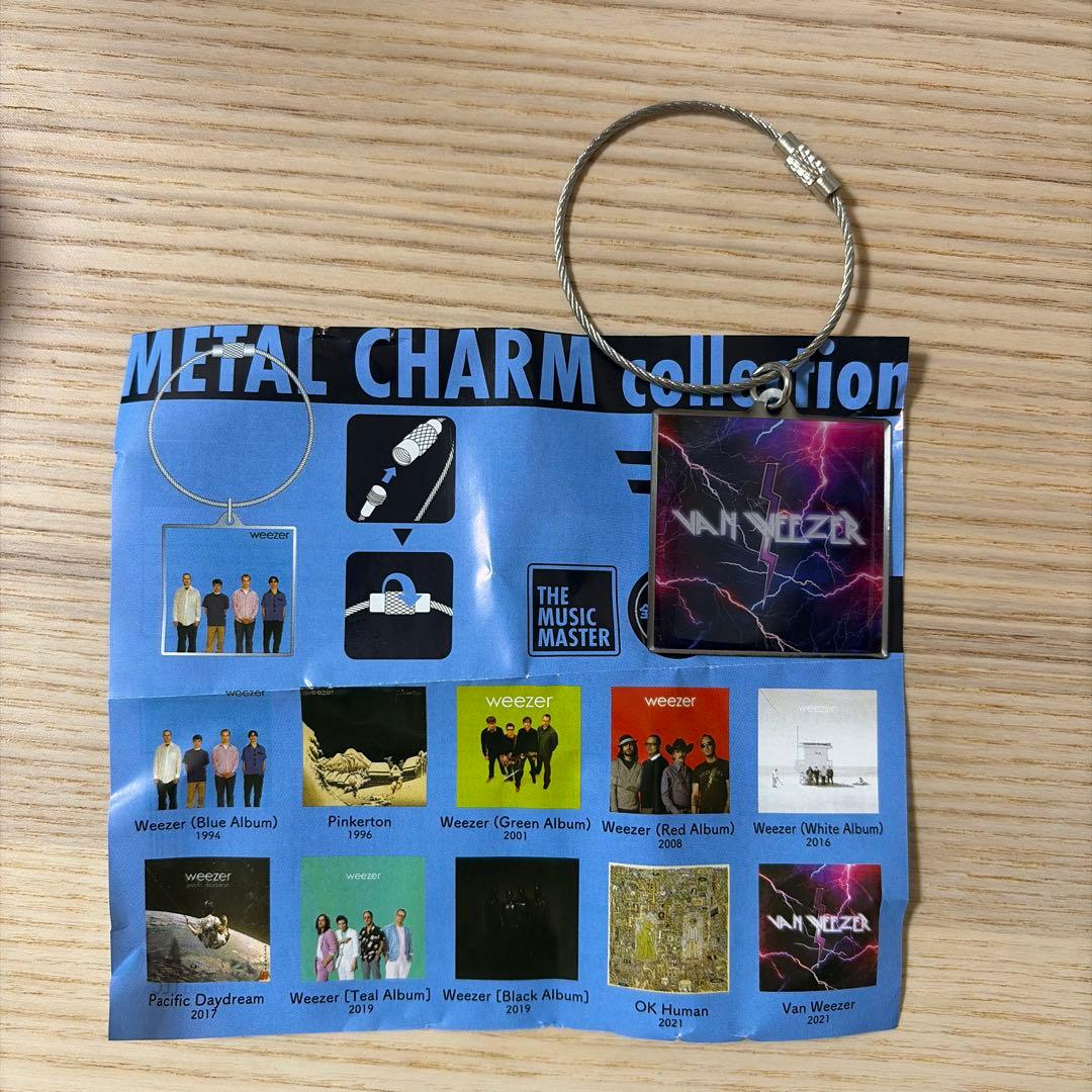 weezer ガチャガチャ メタルチャームコレクション - メルカリ