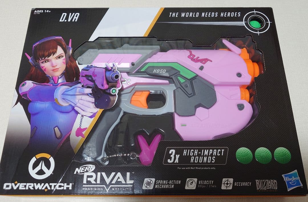 NERF ナーフ ライバル D.Va フェイト オーバーウォッチ H