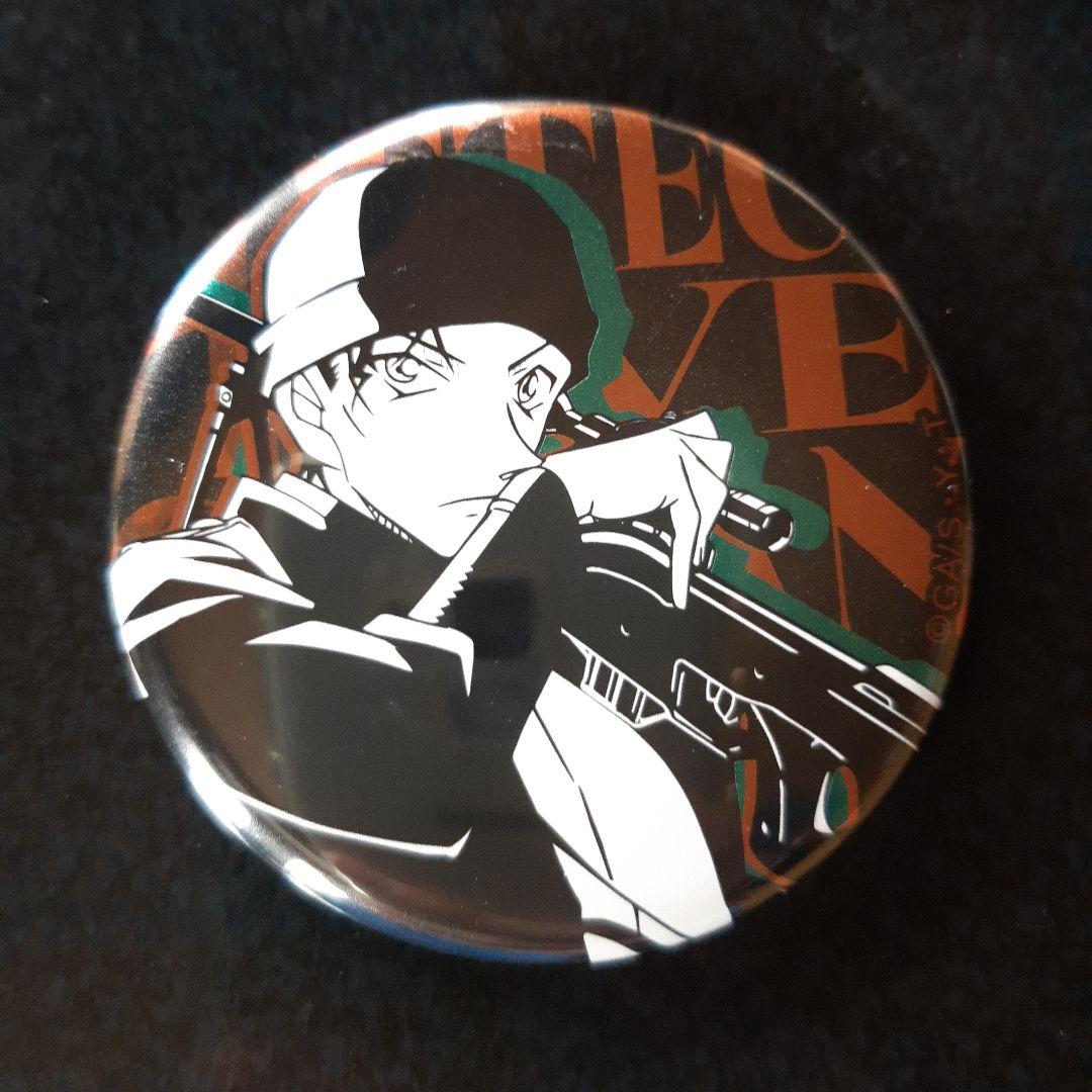 名探偵コナン ソリッドアート 缶バッジ ジン 赤井秀一 怪盗キッド