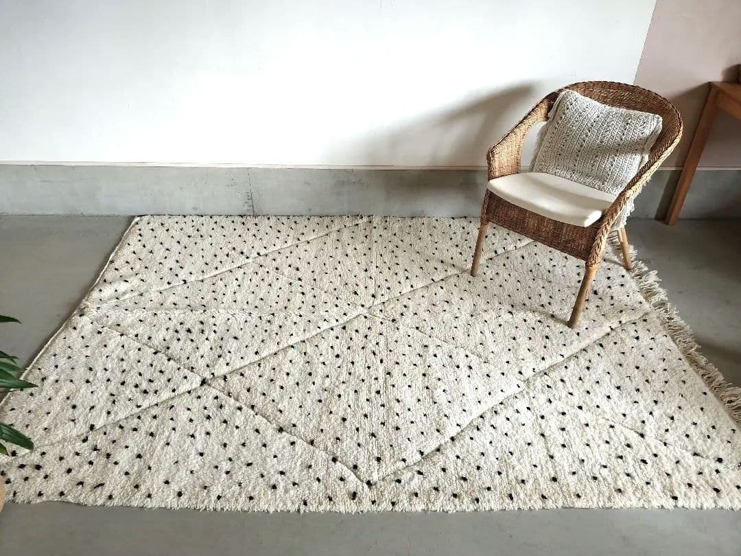 新品/人気/アイボリーベース黒ドット平織りダイヤ柄ベニワレン　No.572 つり具の上州屋 - あなたのフィッシング＆アウトドアライフをサポート