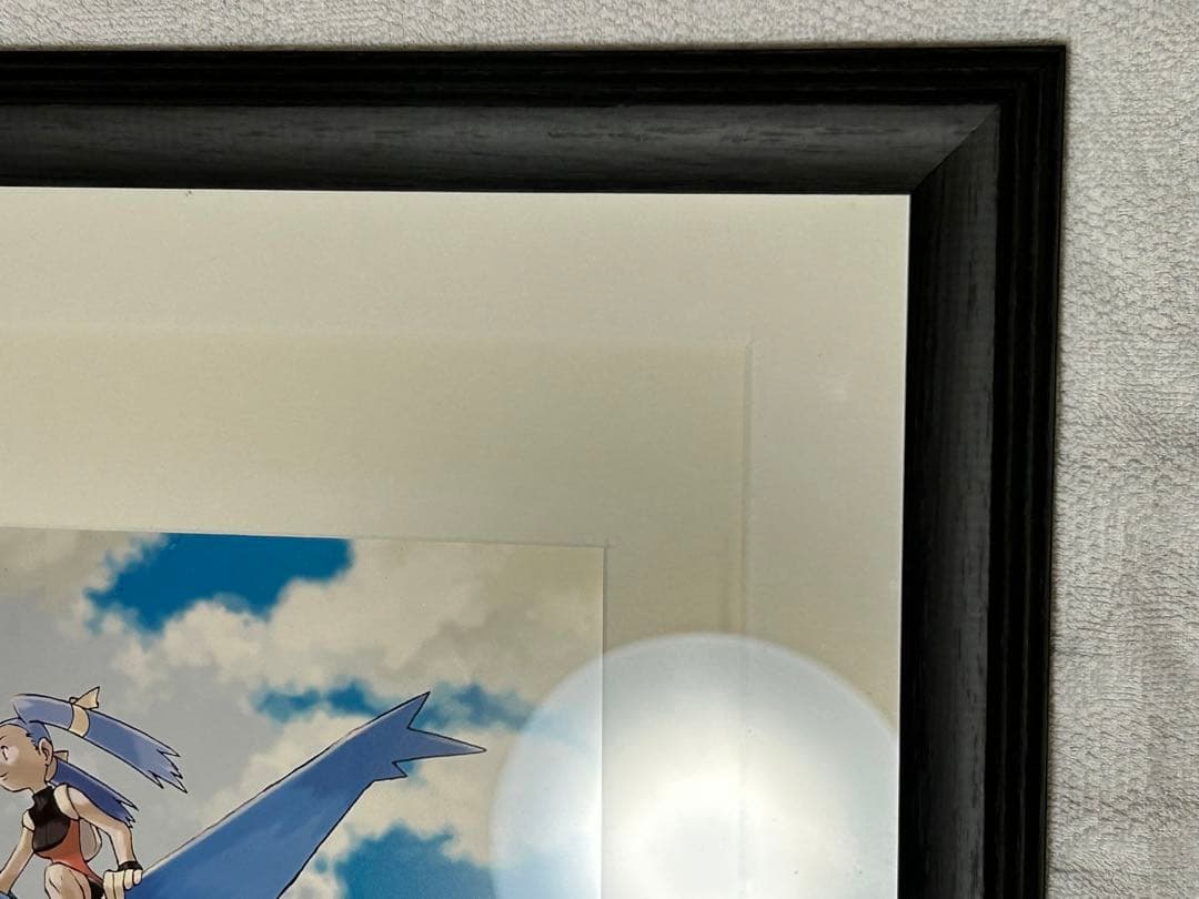 ラティアスとラティオスのいる風景 杉森健 複製原画 コレクタブル