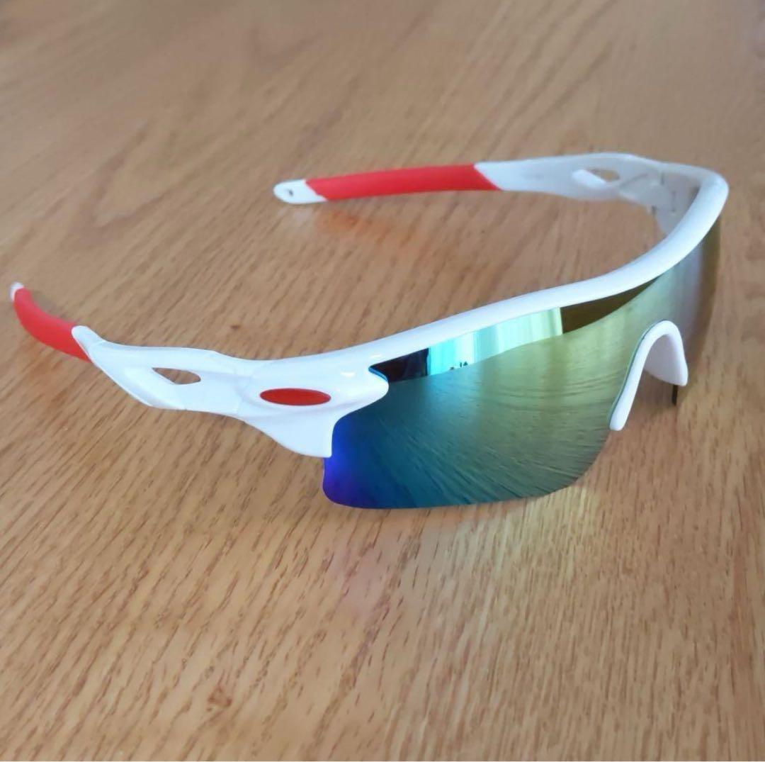 訳あり品、値下げ不可】スポーツサングラス！！2個セット！自転車など
