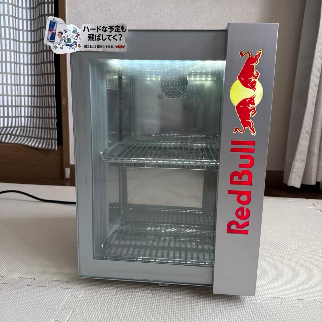 Red Bull 小型冷蔵庫 ガラス扉 2段　レッブル Red Bull 小型冷蔵庫 ガラス扉 2段 レッブル Red Bull 小型冷蔵庫