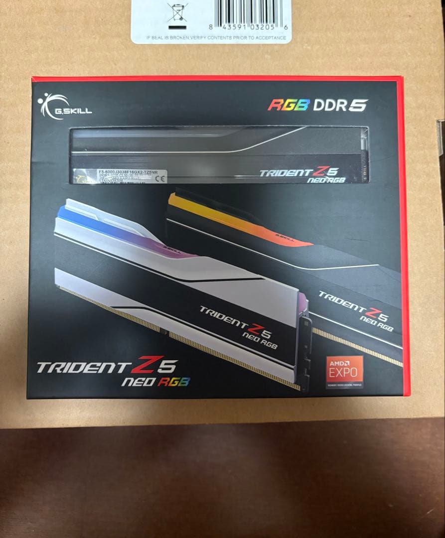 G.SKILL TRIDENT Z5 RGB DDR5-6000 16GB×2 Amazon.co.jp: G.SKILL Trident Z5 Neo RGBシリーズ DDR5 RAM (AMD
