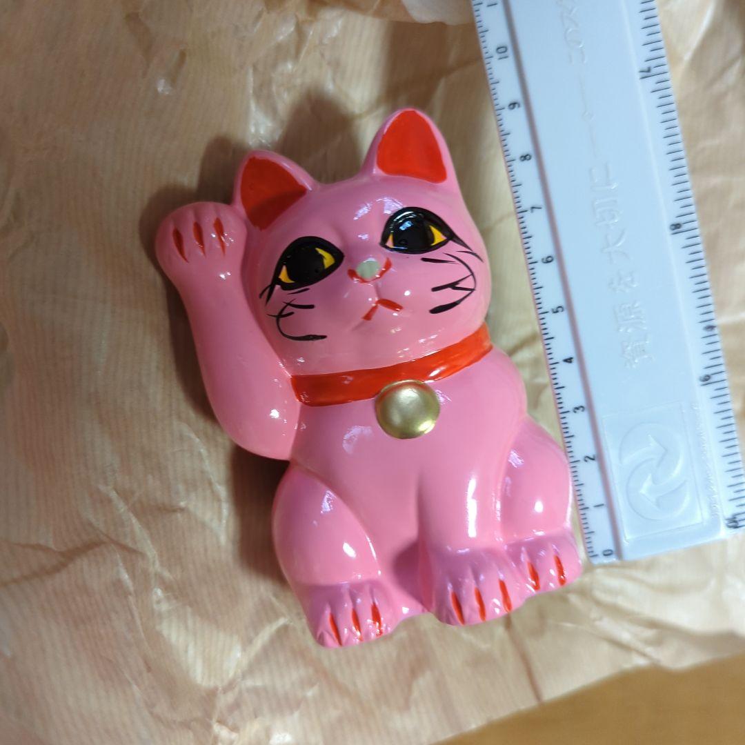 常滑焼 招き猫 ピンク(桜) / 3号 右さくら - メルカリ