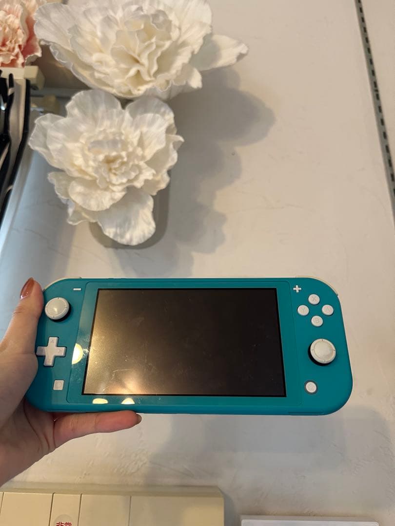 Nintendo Switch Lite ターコイズ充電器付き Nintendo Switch Lite ターコイズ 本体 充電器付き 箱付き