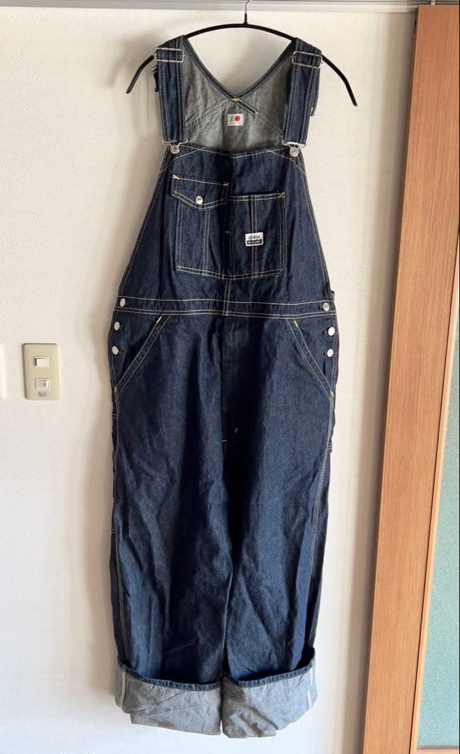 EDWIN デニム　オーバーオール 日本製 EDWIN（エドウィン） オーバーオール サロペット オーバーオール