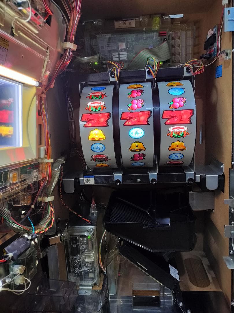 パチスロ実機】ロデオ☆新鬼武者（茜パネル）【オートプレイ付コイン