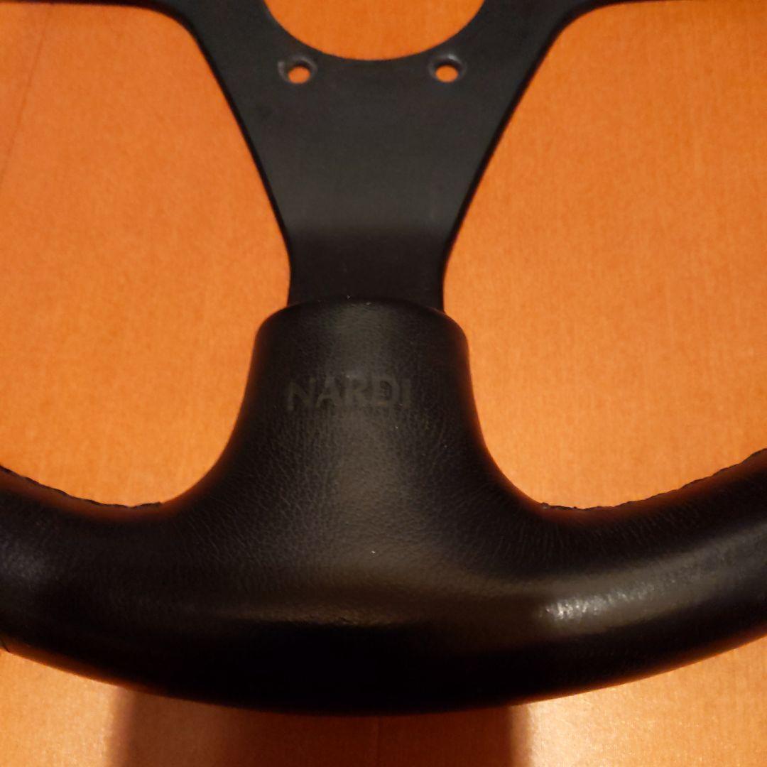 鬼*族様 NARDI ステアリング・ハンドル本体 黒/ウッド - メルカリ