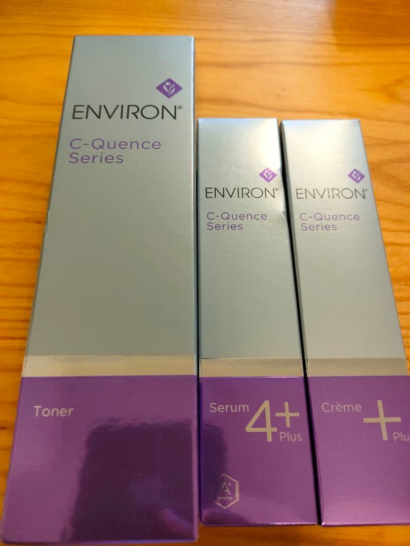 ENVIORN C-Quence Series トナー・セラム・クリームセット Cークエンスミニセット（ENVIRON /スペシャルセット）