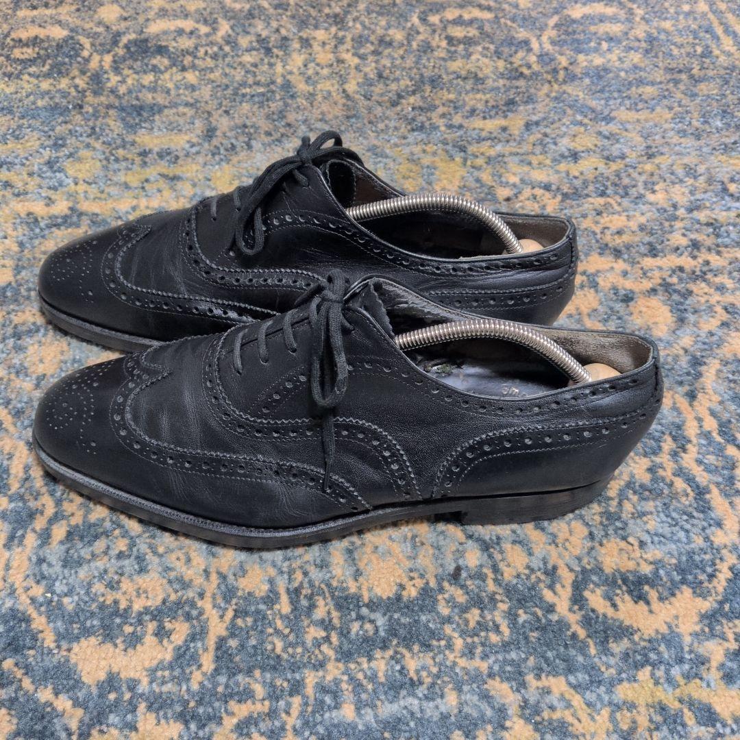 REGAL ウィングチップ ドレスシューズ ブラック - メルカリ