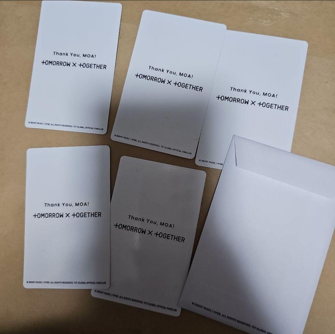 txt FC 継続 特典 トレカ 誕生日 ポストカード フォトカード - メルカリ