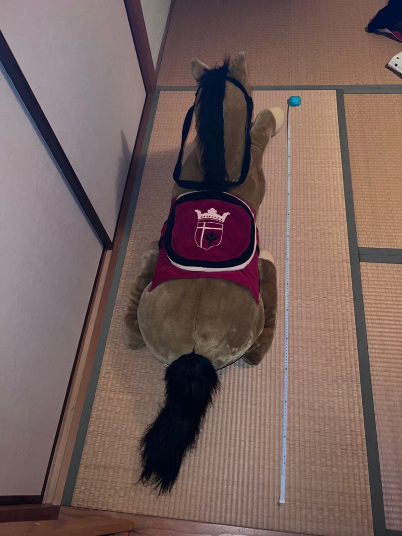 廃盤】 トイザらス Animal Alley 馬 ジャンボ ぬいぐるみ - メルカリ