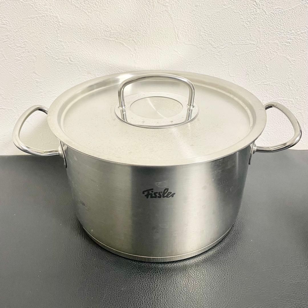 ①ドイツ製 Fissler フィスラープロコレクション両手鍋 5.5L 24cm