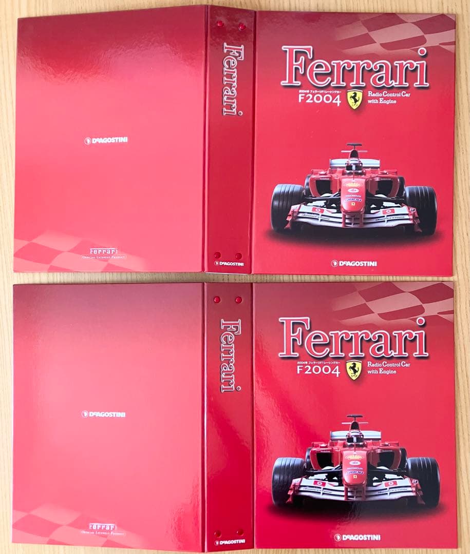 デアゴスティーニ フェラーリ F2004 29冊 専用バインダー 2006年