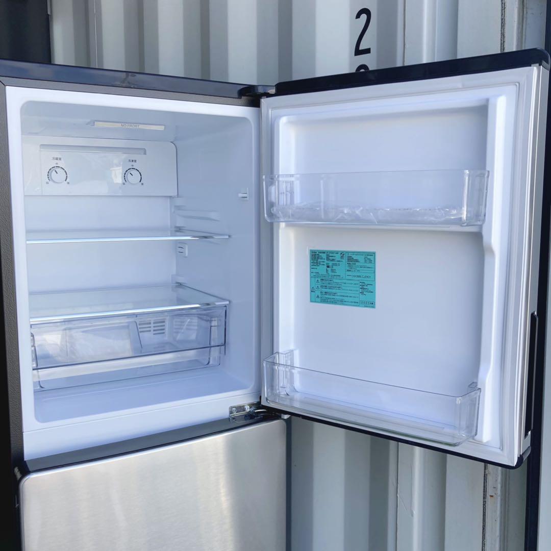 278取付無料！ステンレスシルバー海外風おしゃれインテリア冷蔵庫