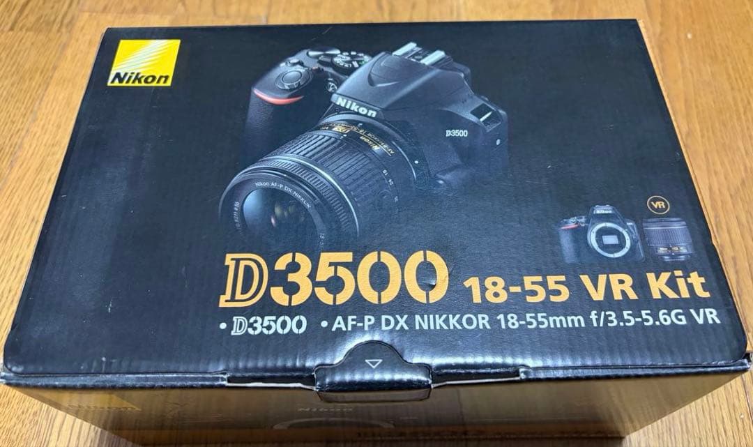Nikon D3500 18-55 VRレンズキット シャッター数258回 - メルカリ