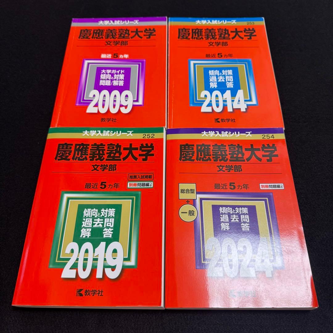 慶應義塾大学 文学部 赤本 2004年〜2023年 20年分