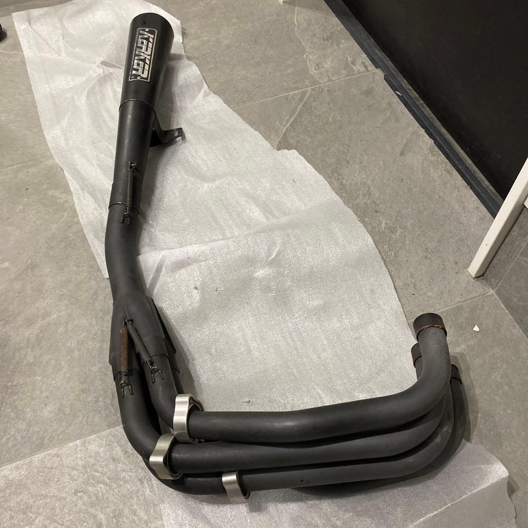 KERKER メガホンマフラー z400fx Z550FX - メルカリ