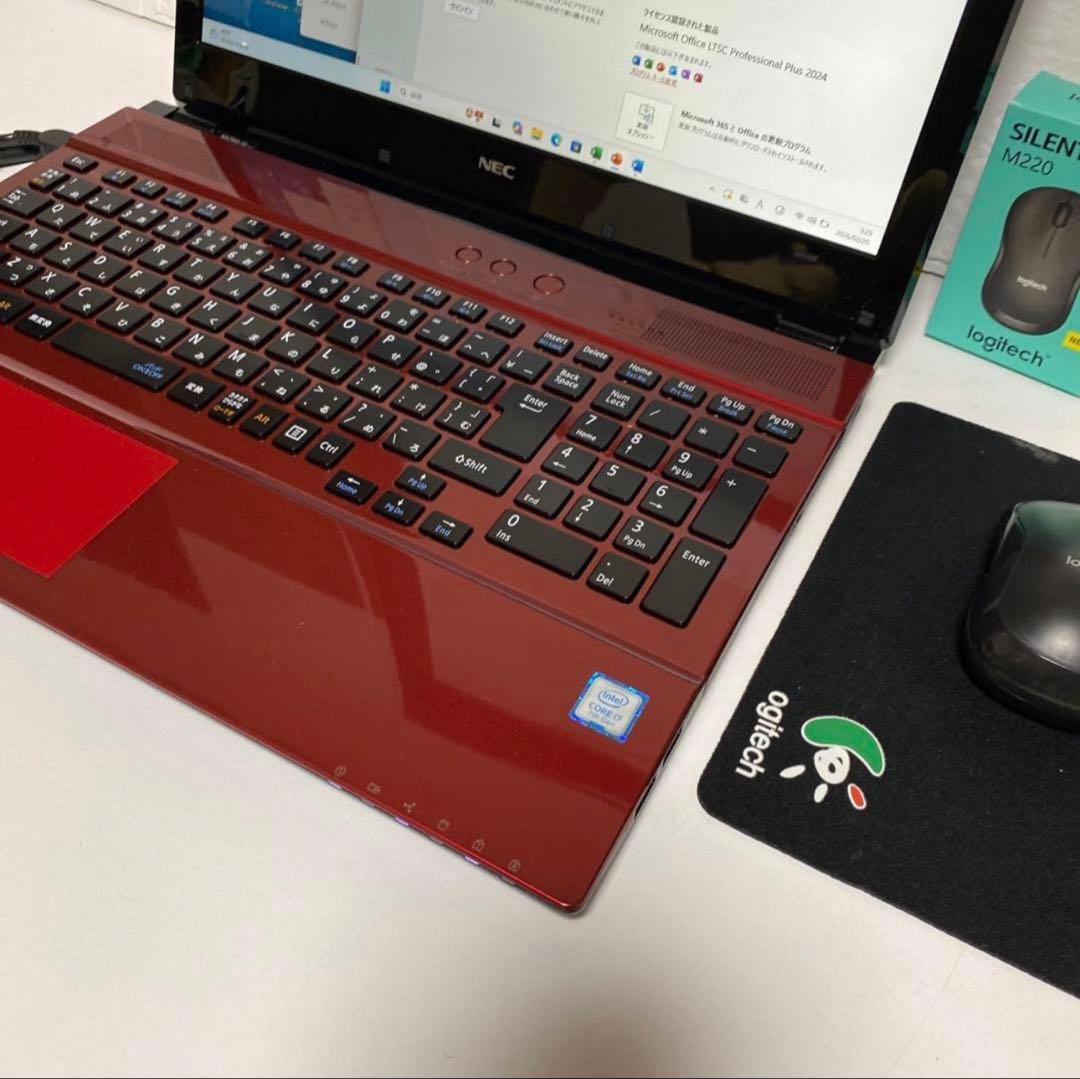 Windows11 オフィス付きCorei7 SSD256GB NECノートPC - メルカリ