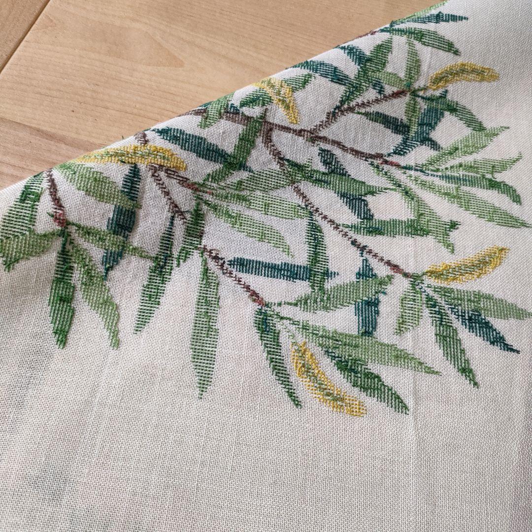 《完成品》フレメ 枝垂れ柳 クロスステッチ