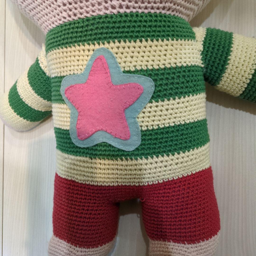 激レア!!公式 エンジェルブルー 田中さん 特大編みぐるみ - メルカリ