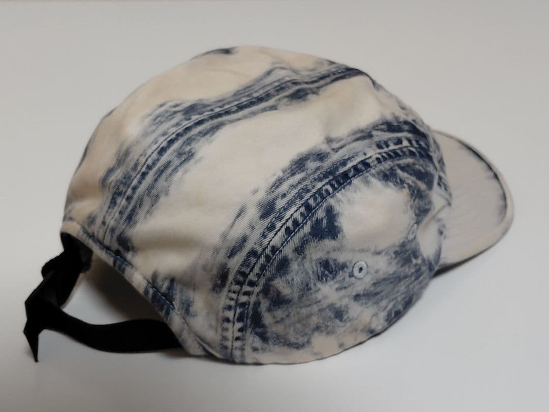 Supreme　Bleached　Chino　Camp　Cap　\"Navy\"