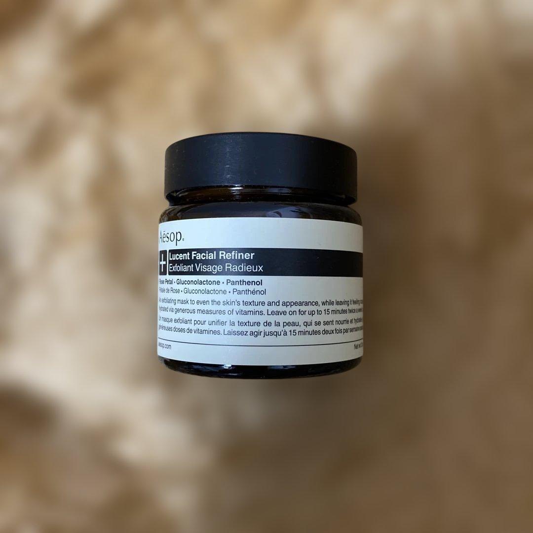 Aesop ルーセント フェイシャル リファイニング マスク 60ml ルーセント フェイシャル リファイニング マスク 60mL（パック