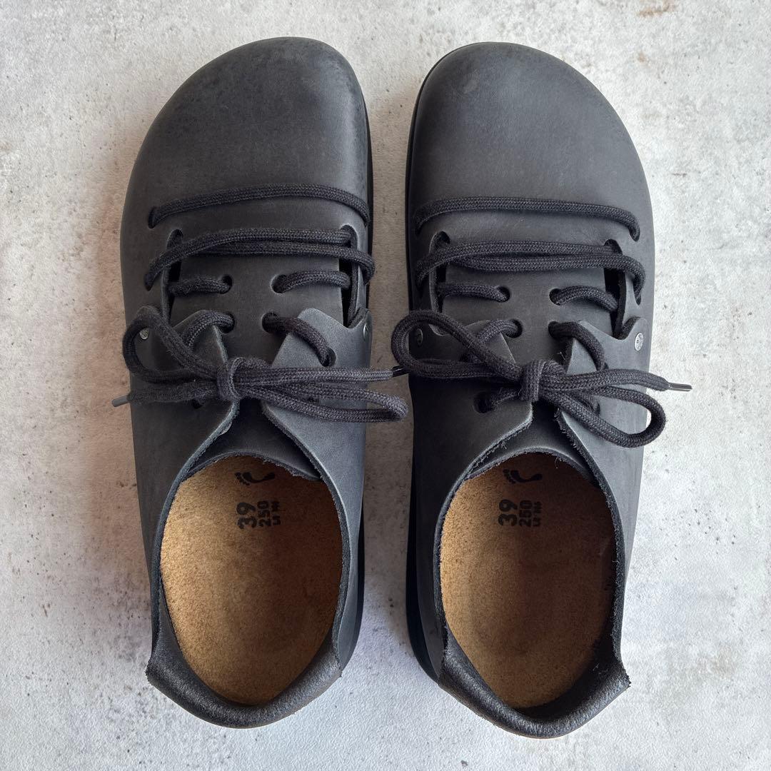 【美品】BIRKENSTOCK　モンタナ　ブラック（黒）　25.0cm