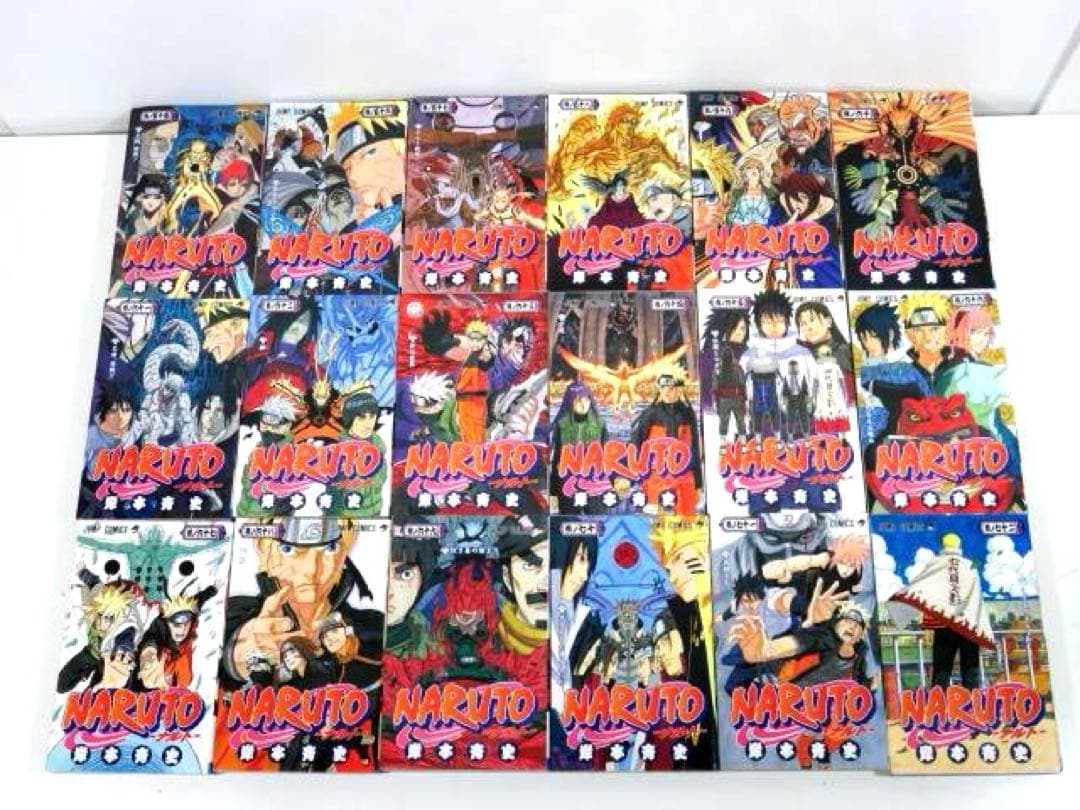 NARUTO -ナルト- 全72巻完結セット 岸本 斉史 ジャンプコミックス